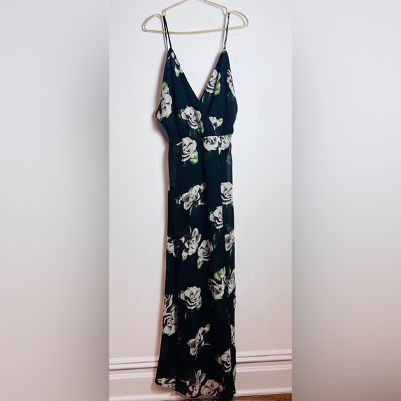 Vintage y2k cotton candy Los Angeles Dress floral maxi - Picture 1 of 14
